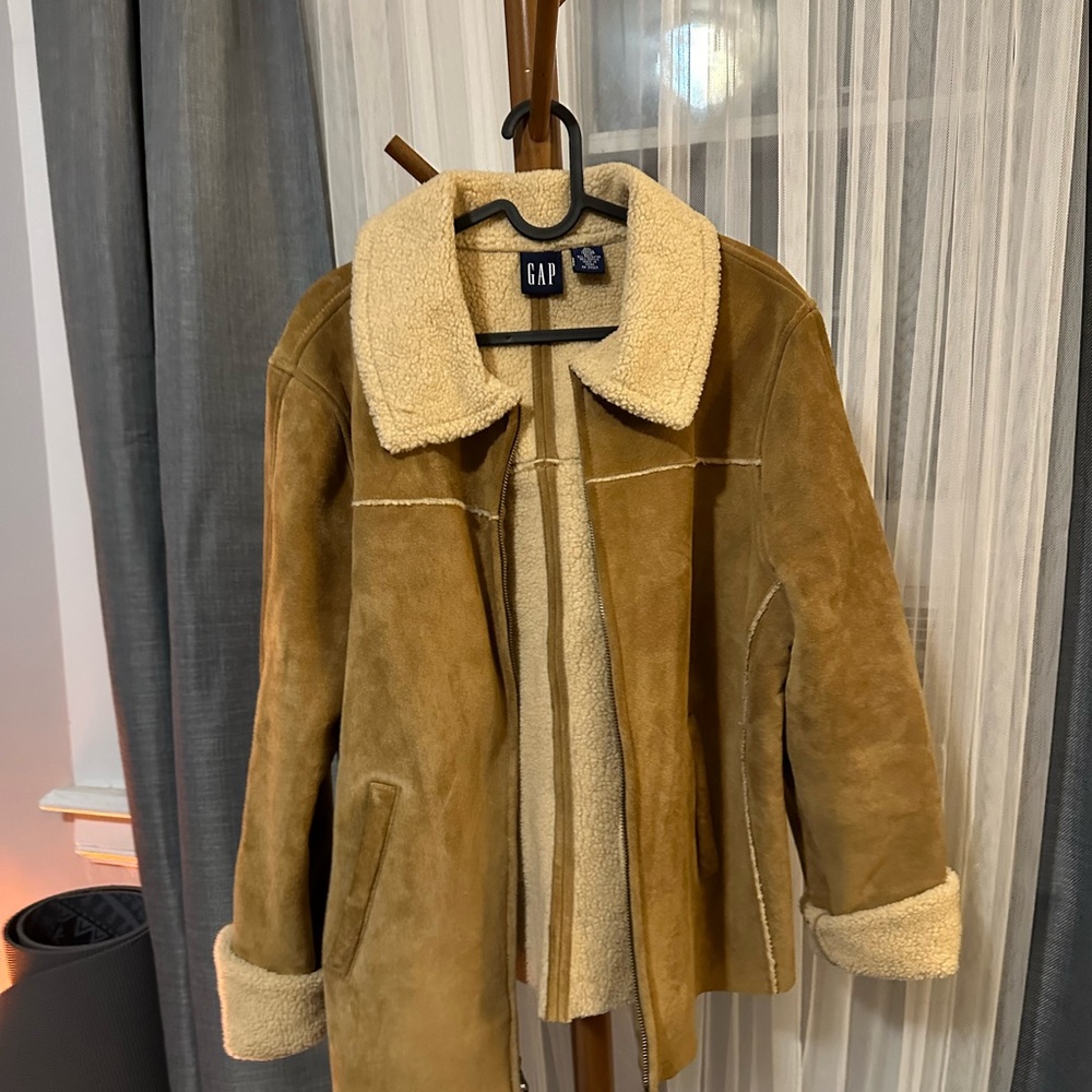 Vintage Gap Suede Leather Jacket